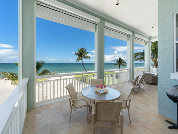 Bonita Beach Luxury Vacation Rental Gulf Front Pool Home